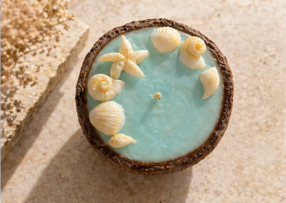 Arena Azul Coconut Candle (Pre-Order)