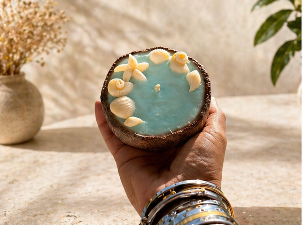 Arena Azul Coconut Candle (Pre-Order)