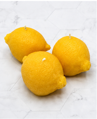 Amalfi Lemon Candle Trio 🍋
