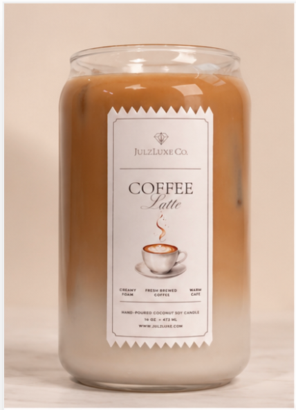 Coffee Latte Candle