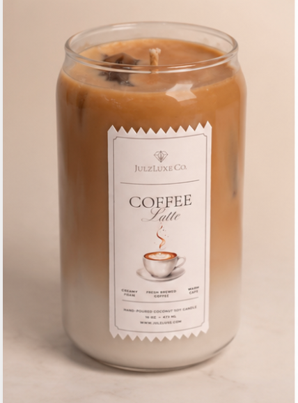 Coffee Latte Candle