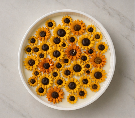 Sunflower Statement Candle (Beba-Inspired Edition)