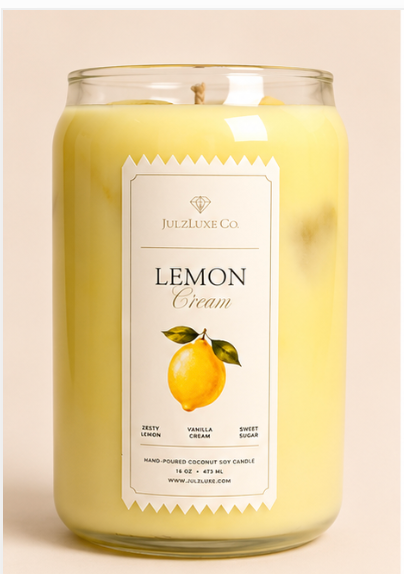 Lemon Cream Candle