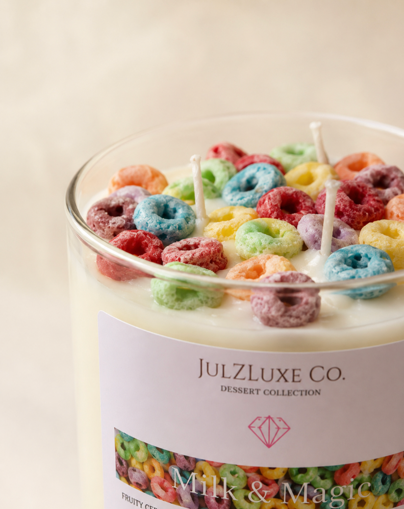 Milk & Magic | Fruity Cereal & Creamy Milk Candle